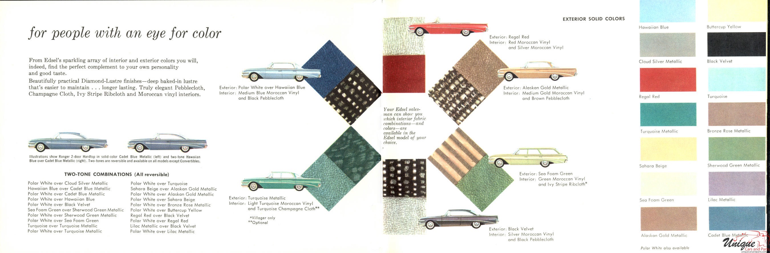 1960 Edsel Brochure Page 3